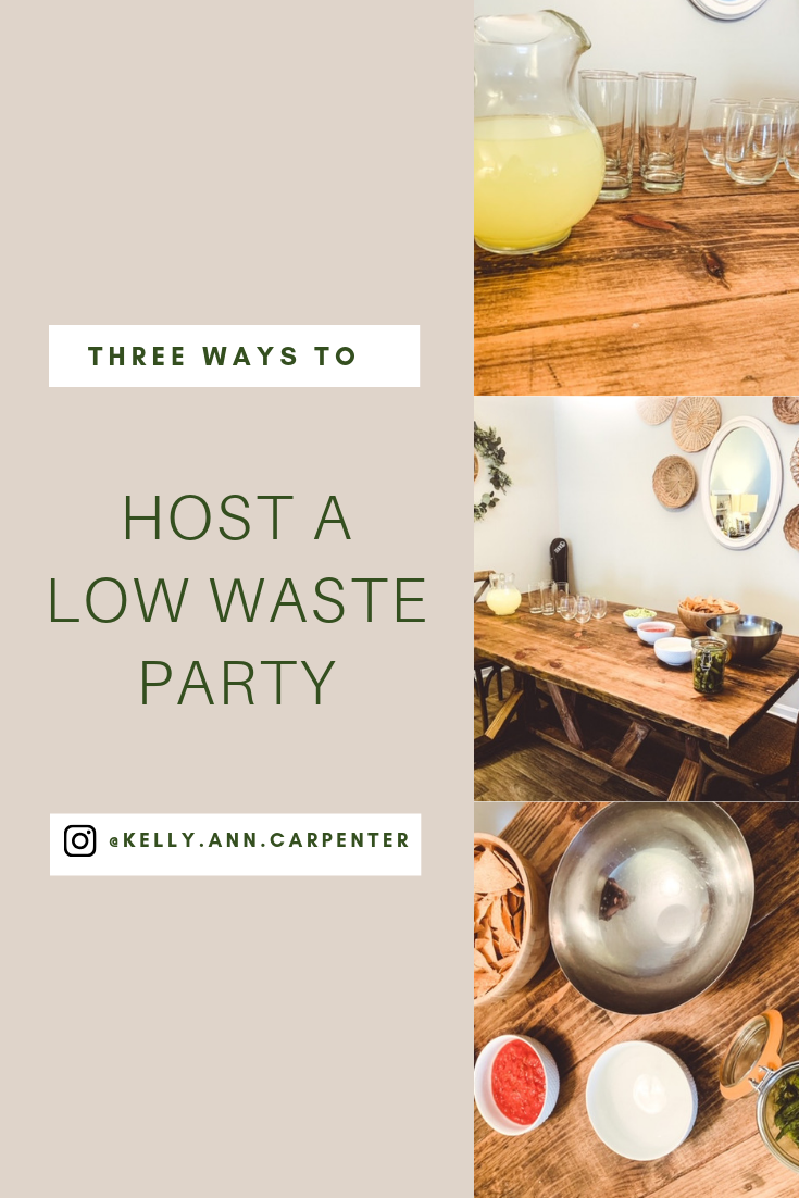 low waste party